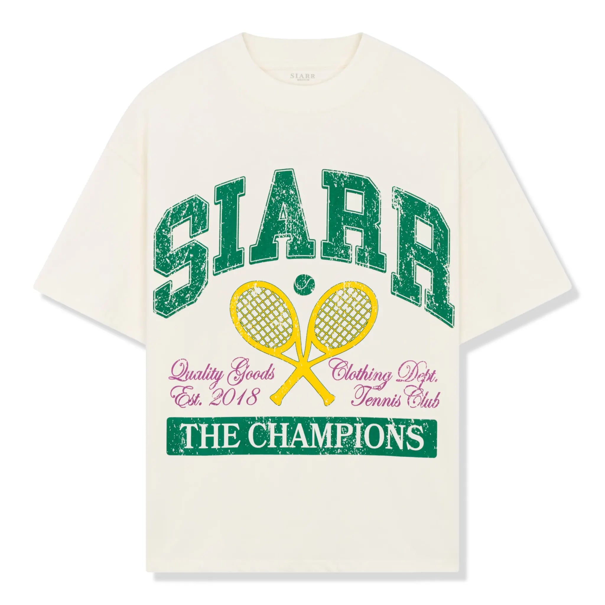 Front View of SIARR Tennis T Shirt